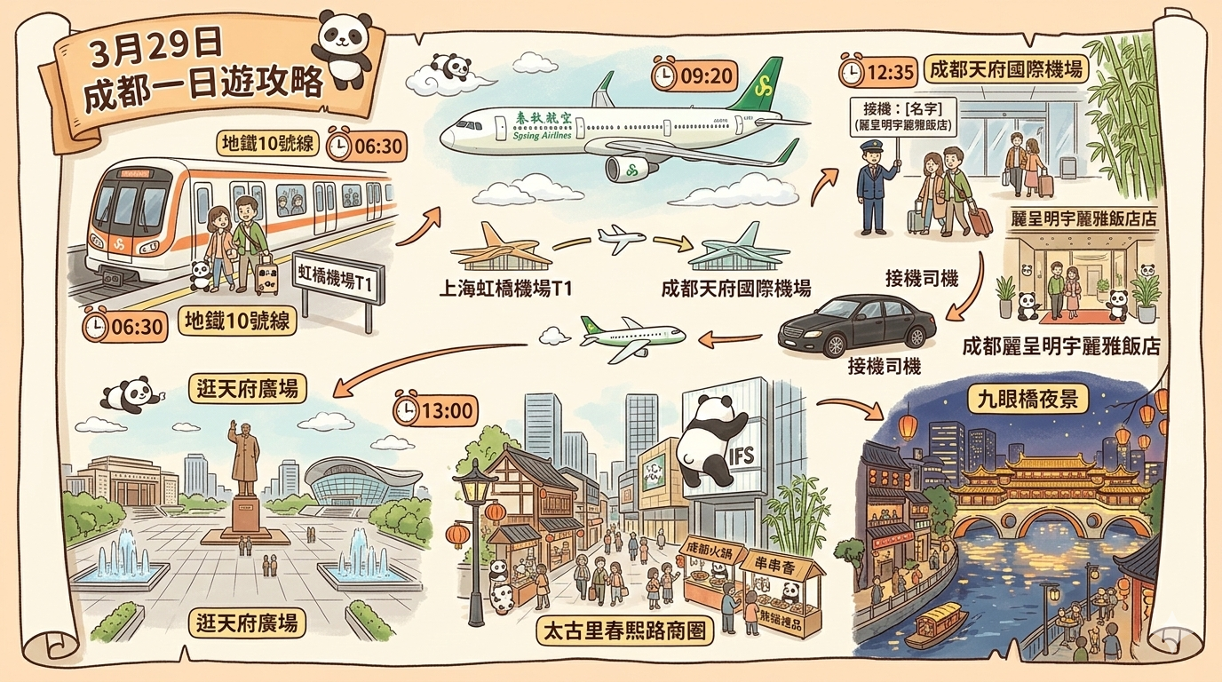 3月29日 行程攻略圖