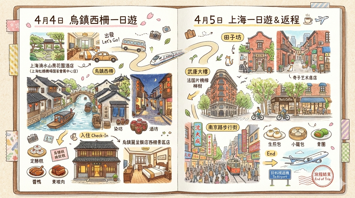 4月4日 行程攻略圖